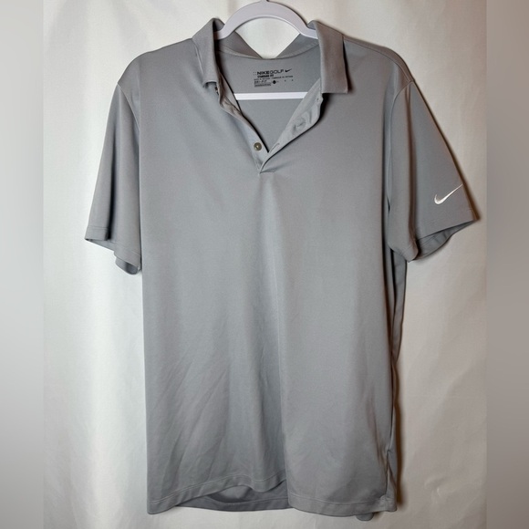 Nike Other - Nike Men's Dri-Fit Golf Polo Shirt Gray L
